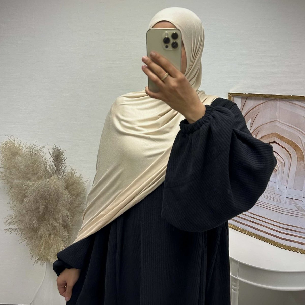 Corduroy Swing Loose Abaya | Corduroy Casual Abaya (MA117)