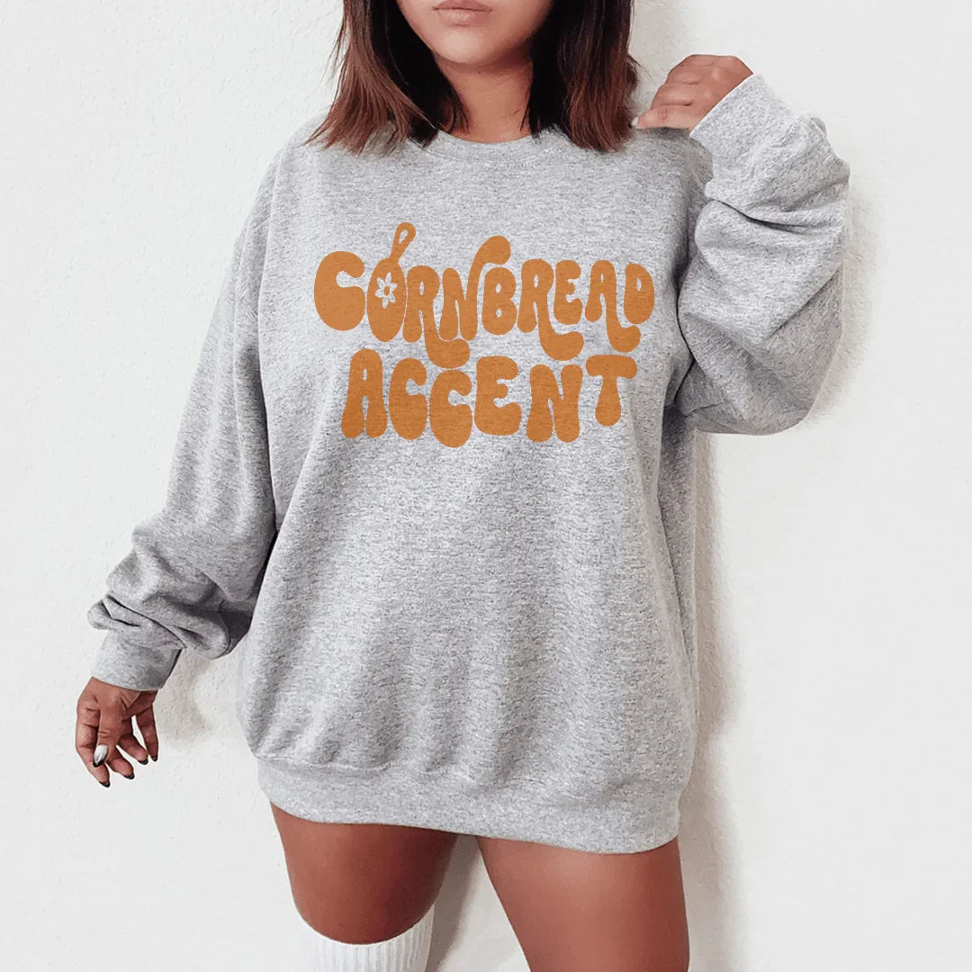 Cornbread Accent Sweatshirt