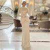Corset Peplum Top & Maxi Skirt Set (MS396)
