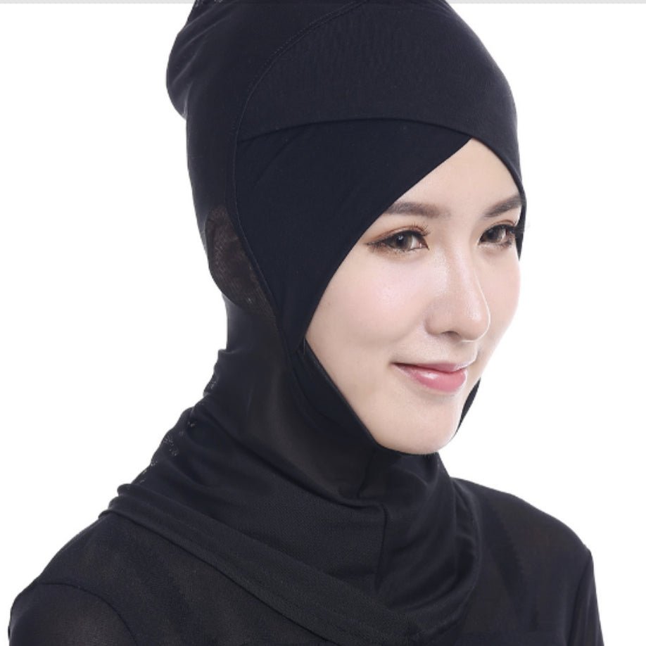 Cotton Cross Undercap Hijab (MH035)