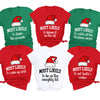 Most Likely To Christmas Family Holiday Memories And Cozy Gatherings Comfort Colors Tee