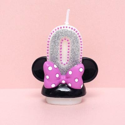 Creative Scented Birthday Weddings Art Candles Digits Cartoon Flameless Candle Cake for Children Gifts Happy Birthday Decoration Children Cute Birthday Cake Candle Party Cake Decoration