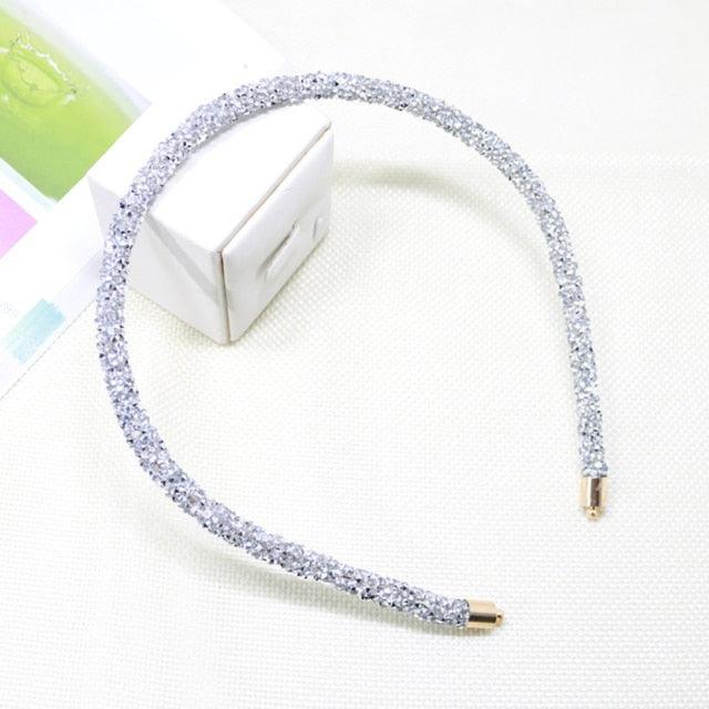 Crystal Beaded Hair Band 2020 Fashion Headwear Girl Women Handmade Hair Accessories Headwear Pearl Flower Headband Gorgeous Hair Accessories For Women