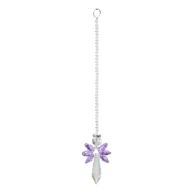 Crystal Garden Sun-catcher Hanging Crystals Prisms Ornament For Window Glass Chandelier Solar Hummingbird Owl Wind Chimes Rainbow Chaser  Garden Hanging  Curtain Pendant Home Decor Gift Boxed Sun Catcher Gift Idea For Mom Friends Grandma Hummingbird
