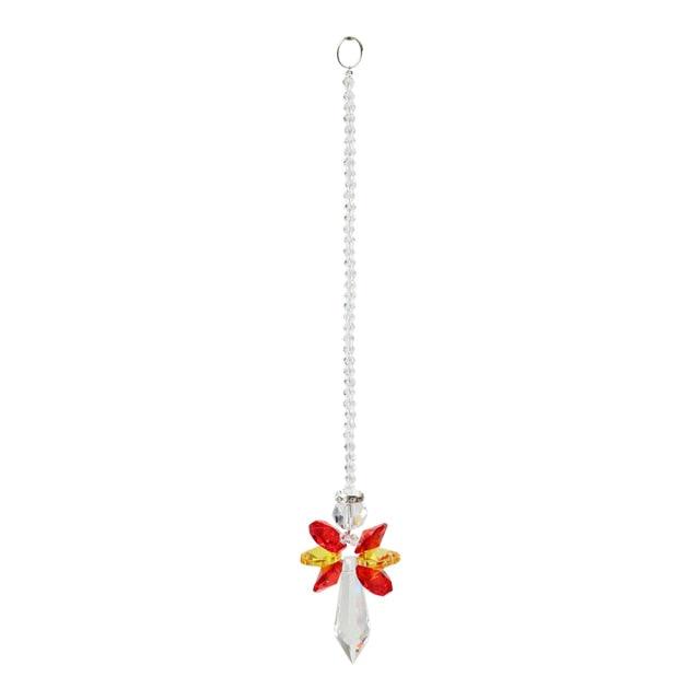 Crystal Garden Sun-catcher Hanging Crystals Prisms Ornament For Window Glass Chandelier Solar Hummingbird Owl Wind Chimes Rainbow Chaser  Garden Hanging  Curtain Pendant Home Decor Gift Boxed Sun Catcher Gift Idea For Mom Friends Grandma Hummingbird
