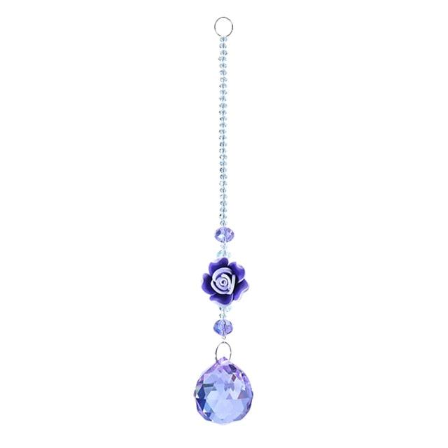 Crystal Garden Sun-catcher Hanging Crystals Prisms Ornament For Window Glass Chandelier Solar Hummingbird Owl Wind Chimes Rainbow Chaser  Garden Hanging  Curtain Pendant Home Decor Gift Boxed Sun Catcher Gift Idea For Mom Friends Grandma Hummingbird