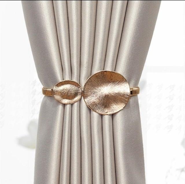 Curtain Tieback High Quality Elastic Holder Hook Buckle Clip Pretty And Fashion Polyester Decorative Home Accessories Modern Simple Style Curtain Tie Backs