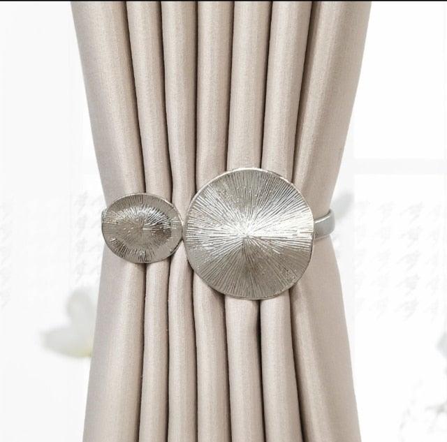 Curtain Tieback High Quality Elastic Holder Hook Buckle Clip Pretty And Fashion Polyester Decorative Home Accessories Modern Simple Style Curtain Tie Backs