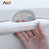 Custom Logo Car Door Sticker Scratches Resistant Cover Auto Handle Protection Film Anti-Scratch Invisible Car Door Handle Stickers Fit for Mercedes Benz Carbon Fiber Protection Film Anti-Collision Protection Exterior Accessory Car Decor Car Stickers