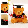 Cute And Charming 9cm Lovely Bear Plush Doll with Graduation Outfit, Realistic Stuffed Baby Doll Teddy Plush Toy for Children and Adult Gift
