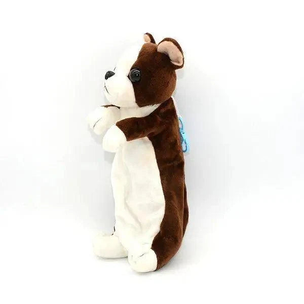 Cute Cartoon Dog Pencil Case For Teen Girls Cosmetic Bag Vintage Lightweight Stationery School Case