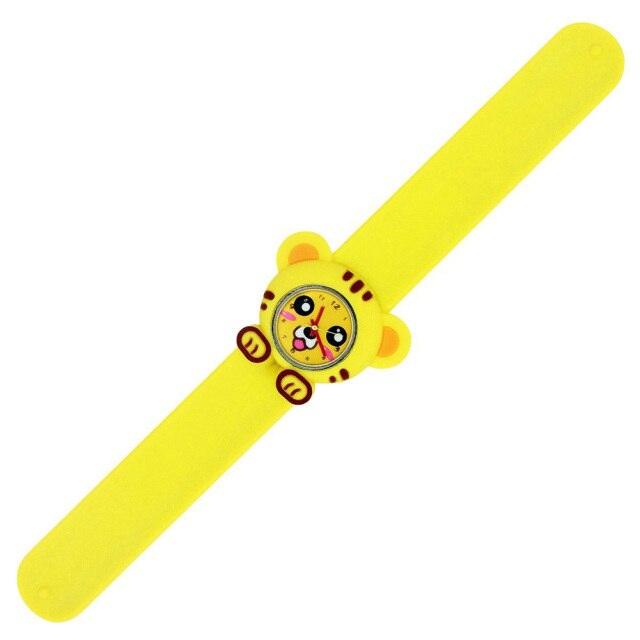 Cute Lively Adorable Unisex Children Quartz Kids Strap Wrist Watch Cute Unique Pattern Silicone Colorful Elegant Children Toddler Wrist Watches Time Teacher For Boys Girlss