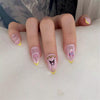 Cute rabbit Cute cat  Japanese Justice Girl 3D Back Glue Nail Sticker Nail Decoration Nail Art Nail Ornament Self Adhesive Nail Decals for Nail Art Decoration Including Hearts Stars Letters Bowknot Leaves Flowers Plants Fruits Butterflies for Woman