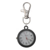 balacoo Clip On Pocket Watch - Nurses Watches for Women Portable Badge Watch Unisex Digital Watch Hanging Clip Watch for Nurses Doctors (Black)