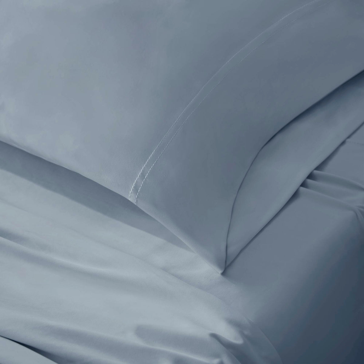 4-Piece Queen Stretch Jersey Sheet Set,Blue