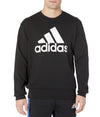 adidas Mens Essentials French Terry Big Logo Sweatshirt Black Small