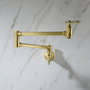 Wall Mount Folding Kitchen Pot Filler Faucet