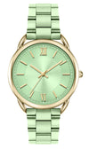 Bisley Womens Gold Watch Mint Metal Bracelet Watch Three Hand Analog Watch