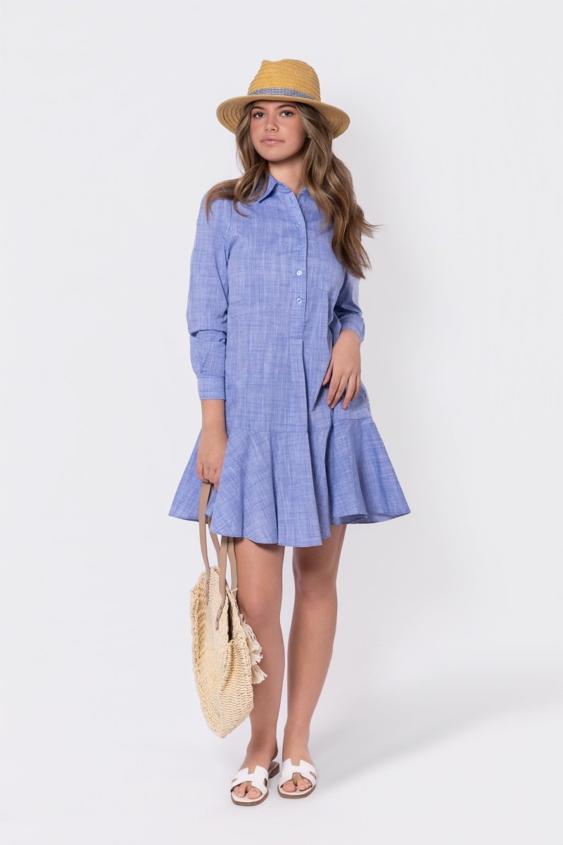 Dana Dress (Blue)