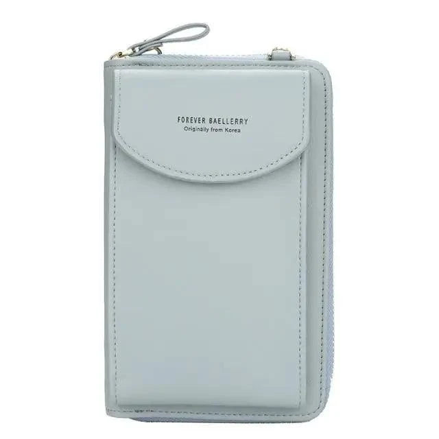 Dazzling Women Wallet Bags Big Card Holder Clutch Messenger Long Shoulder Straps - Trendy Designer Female Clutch Cross Body Bag