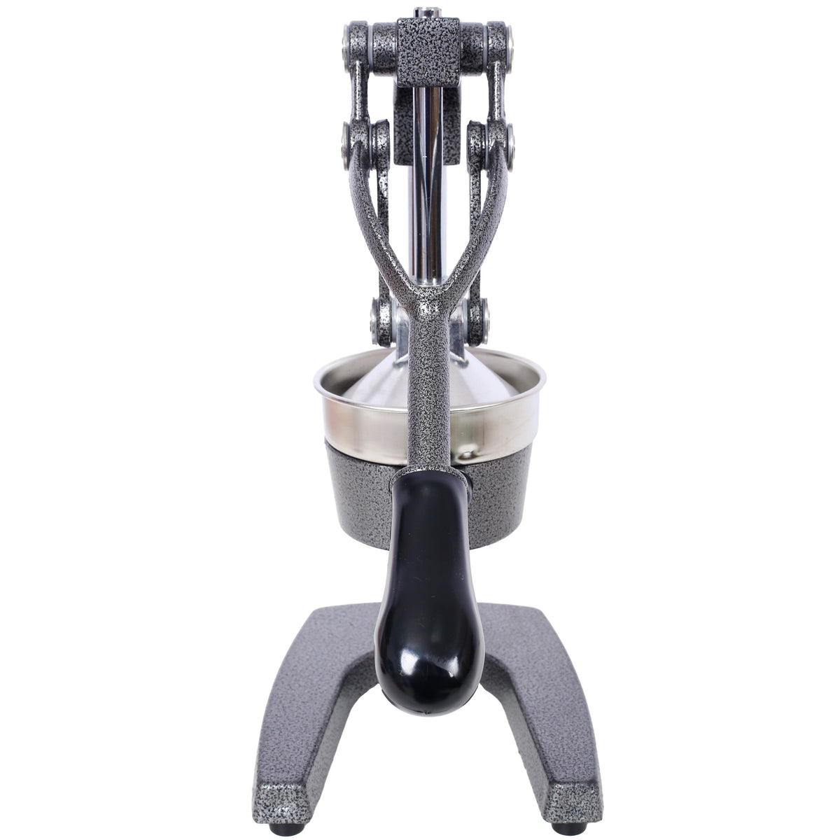 Cast Iron Citrus Juicer, Extra-Large Commercial Grade Manual Hand Press , Heavy Duty Countertop Squeezer for Fresh Orange Juice ,grey color