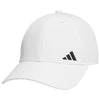 adidas Womens Backless Ponytail Hat Adjustable Fit Baseball Cap White/Black One Size