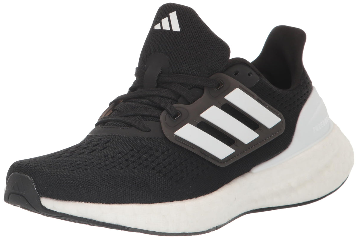 adidas Mens Pureboost 23 Sneaker Core Black/White/Carbon 6.5