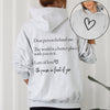 Dear Person Behind Me Heart Positivity Kindness Mental Health Awareness Hooded Sweatshirt