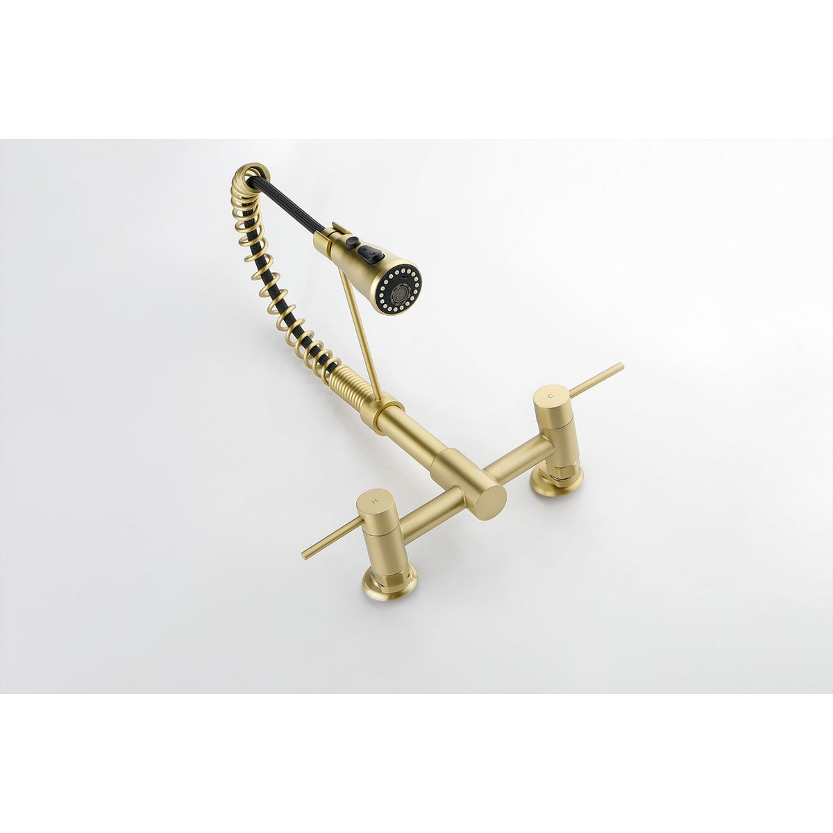 3 Functions Wall Mounted Bridge Kitchen Faucet