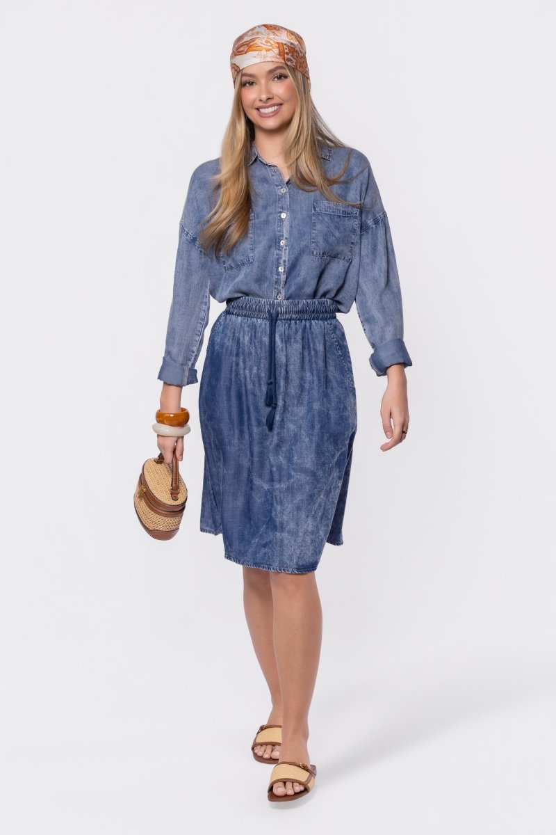 Denver Skirt 23" (Blue)