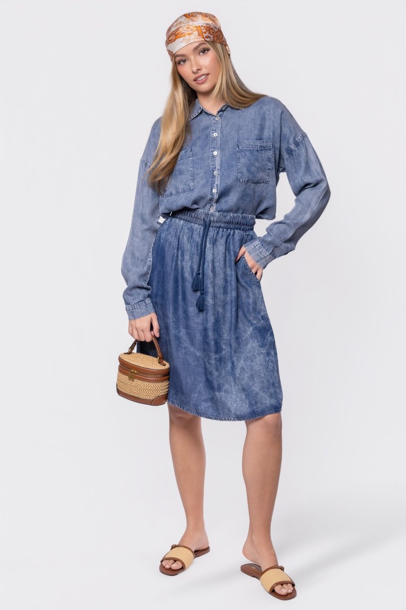 Denver Skirt 23" (Blue)