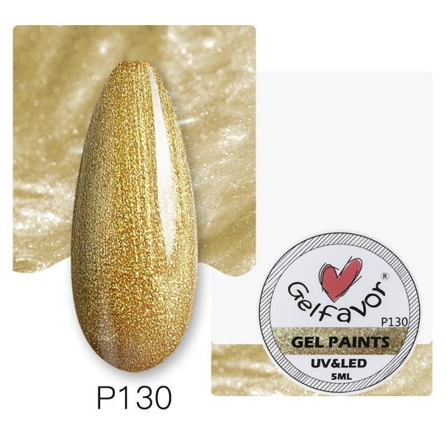 Diamond Gel Nail Polish 5ML Permanent Varnish Painting UV Manicure Reflective Sparkling Luxury Design Nail Gels for Women and Girls