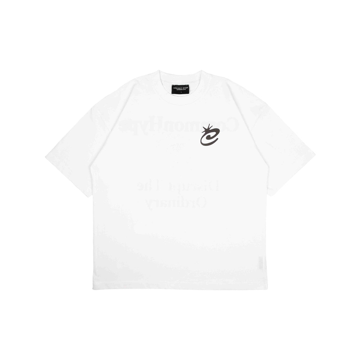 Common Hype Disrupt Time Tee White