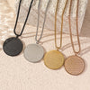 Double-Sided Titanium Steel Necklace(MAC224)(WITH GIFT BOX)