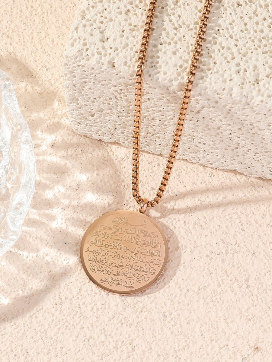 Double-Sided Titanium Steel Necklace(MAC224)(WITH GIFT BOX)