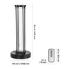 UV Light, 36W Ultraviolet Lamp with Ozone Purifier, UVC Lamp with 30/60/120 Minutes 3-Gear Timer and Remote Control, for Room up to 400 sqft, UVO Lights for Living Room, Bedroom, Hotel, School