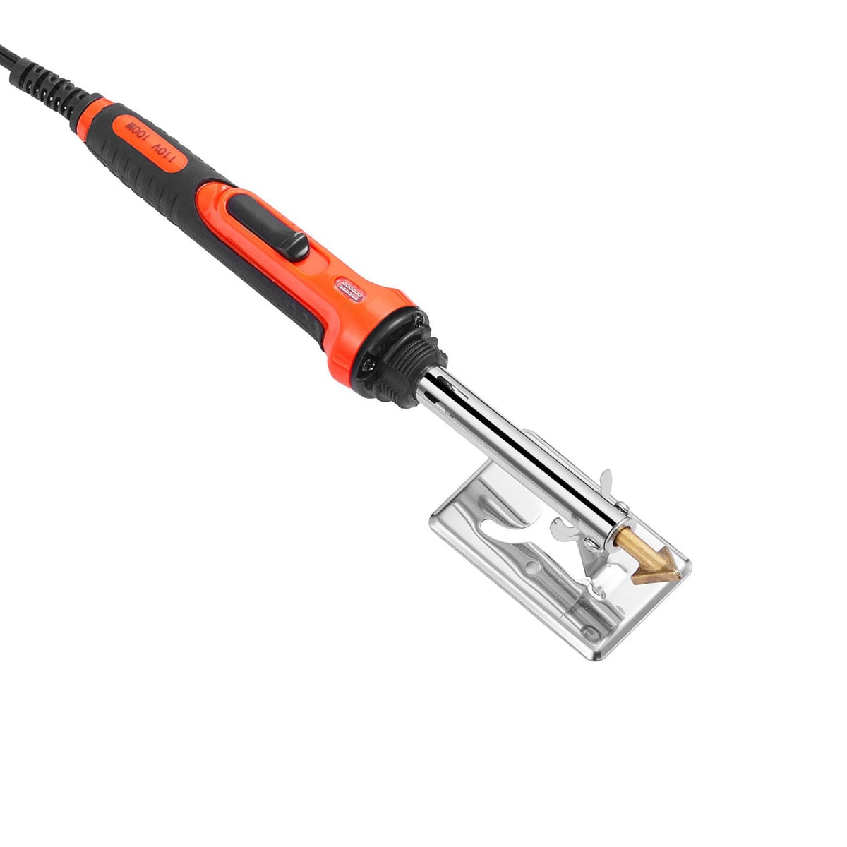 Plastic Welder Kit, 60W/100W Dual-Power Plastic Welding Soldering Iron with 3 Welding Tips and 20 Welding Rods, Professional Plastic Repair Welding Tool for Car Bumper, Kayaks, Toys, Electronics