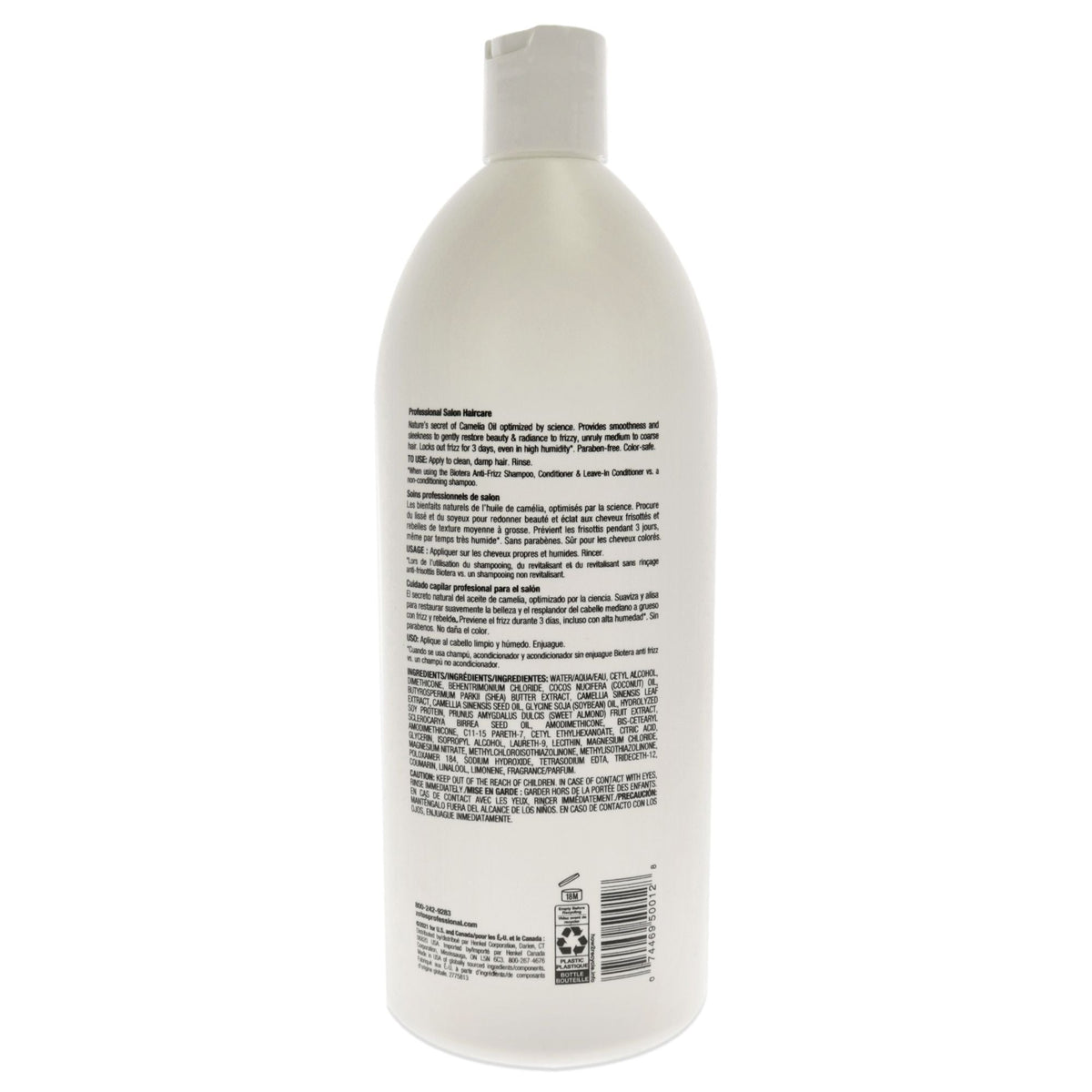 Anti Frizz Conditioner by Zotos for Unisex - 32 oz Conditioner