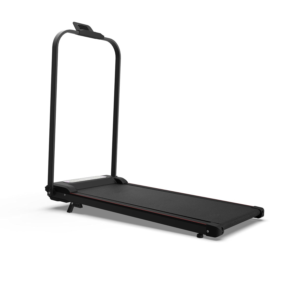 Foldable Treadmill with Handle Bar & Incline, 2 in 1 Upgrade Portable Under Desk Walking Pad and Vibration Pad with Remote Control for Home Office Small Spaces