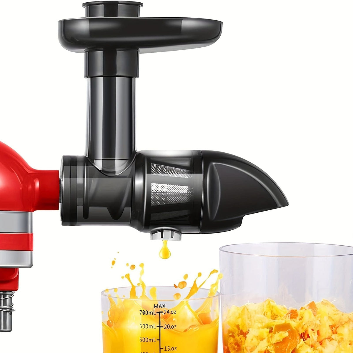Juicer Attachments, Juicers, Cold Press Juicer Parts (excluding machines and cups) for all models of KitchenTreasure Stand Mixers. Compatible with all KitchenTreasure desktop blenders and Mixables
