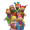 6Pcs King and Queen Finger Puppets Story Telling Puppets for Kids 0-3Years