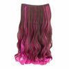 One-piece Two Tone Clip-on Hairpieces 5 Clips 20