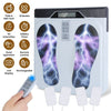 1Pc Rechargeable EMS Foot Massager for Neuropathy TENS Stimulator With 10Modes 50Intensities Remote Control For Muscle Relaxation Cramps Circulation Gift For Dad Mom