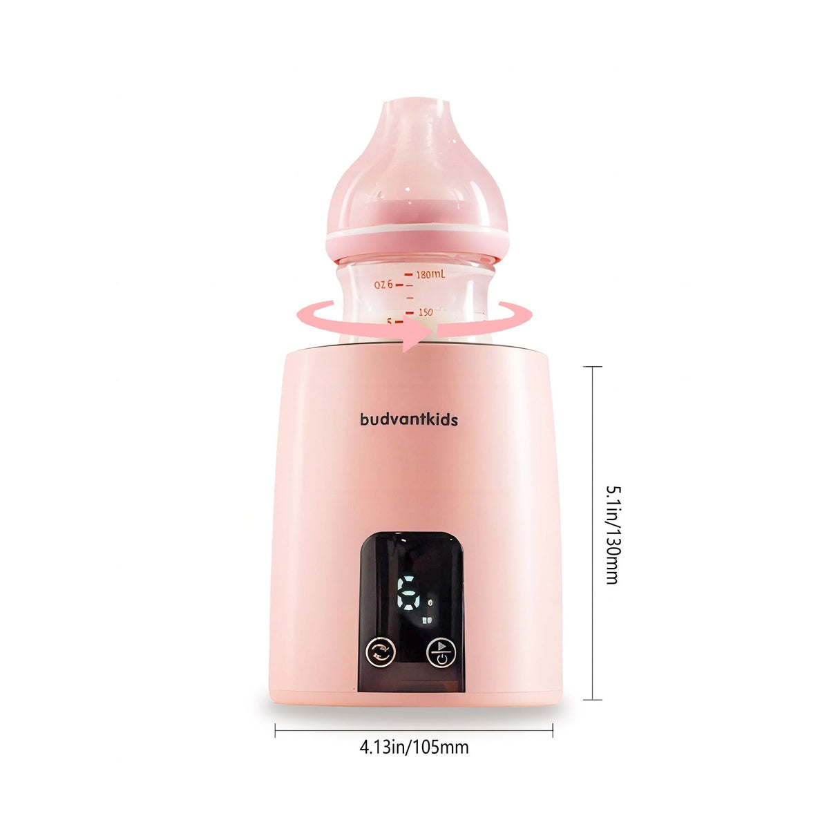 Baby Bottle Shaker ; Baby Formula Mixer; Automatic Milk Blender Mixer For Breastmilk And Formula; One-Button Operation; USB Charging