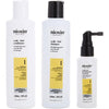 NIOXIN by Nioxin SET-3 PIECE FULL KIT SYSTEM 1 WITH CLEANSER SHAMPOO 5 OZ & SCALP THERAPY CONDITIONER 5 OZ & SCALP TREATMENT 1.7 OZ