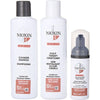 NIOXIN by Nioxin SET-3 PIECE FULL KIT SYSTEM 4 WITH CLEANSER SHAMPOO 5 OZ & SCALP THERAPY CONDITIONER 5 OZ & SCALP TREATMENT 1.7 OZ