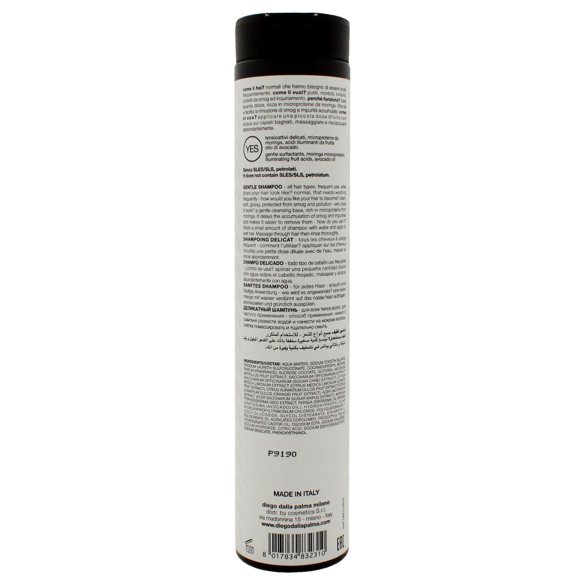 Ognidi Delicate Shampoo by Diego Dalla Palma for Unisex - 8.5 oz Shampoo