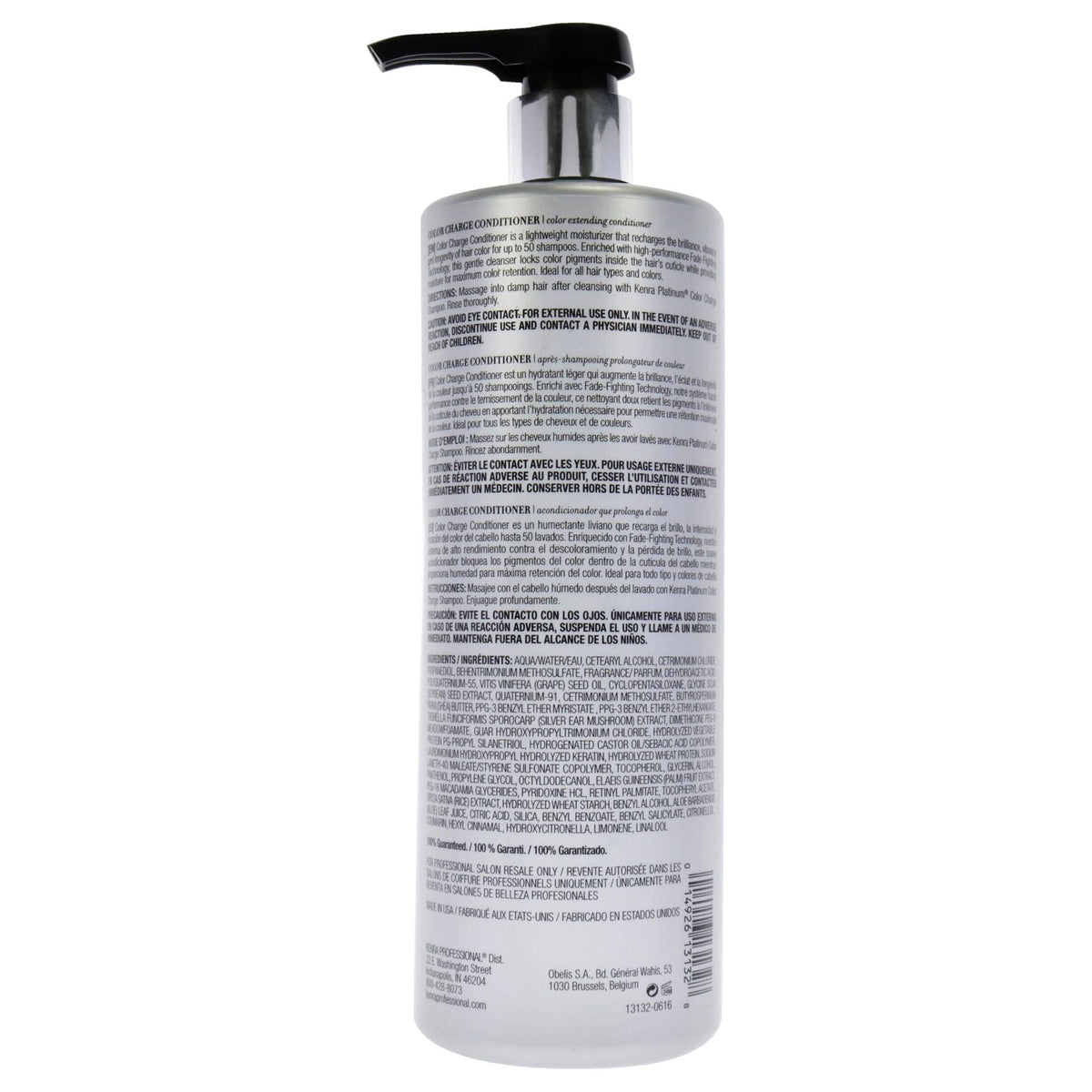 Platinum Color Charge Conditioner by Kenra for Unisex - 31.5 oz Conditioner