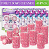 6/24 12/48 Packs Toilet Bowl Cleaner,Toilet Cleaner With Deodorizing Fragrance,Multi-Function Automatic Toilet Cleaner,Toilet Deodorant,Yellow stain And Odor Removal, Deep Cleaning Toilet Tablets