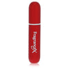 Travel Perfume Bottle by FragranceX Mini Travel Refillable Spray with Cap Refills from Any Fragrance Bottle (Maroon)